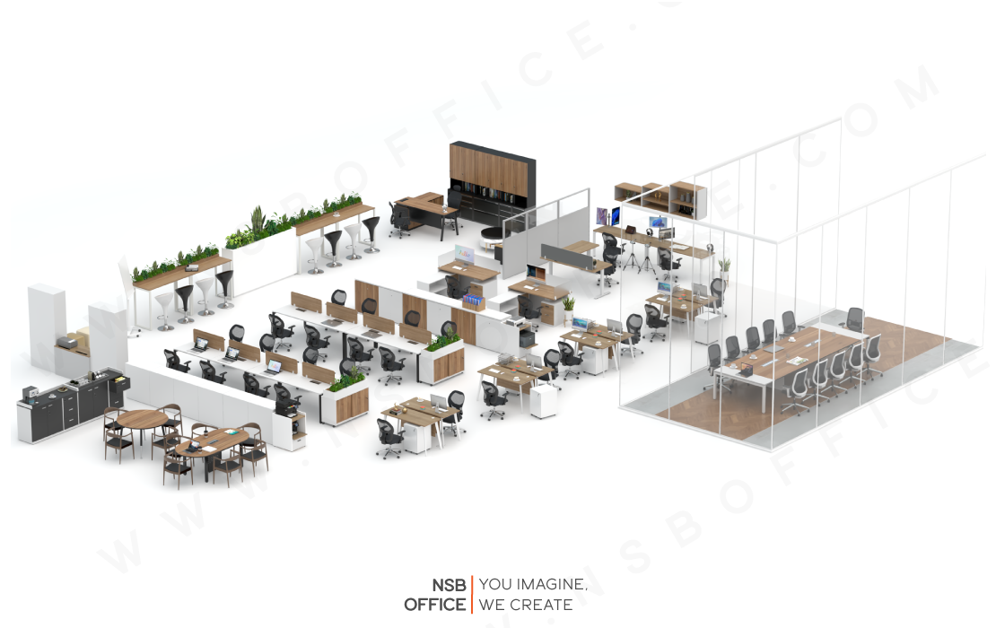 ภาพรวมสำหรับพื้นที่ Co-working Space
